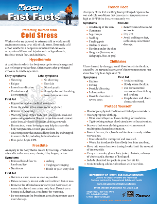 NIOSH Fast Facts brochure combined